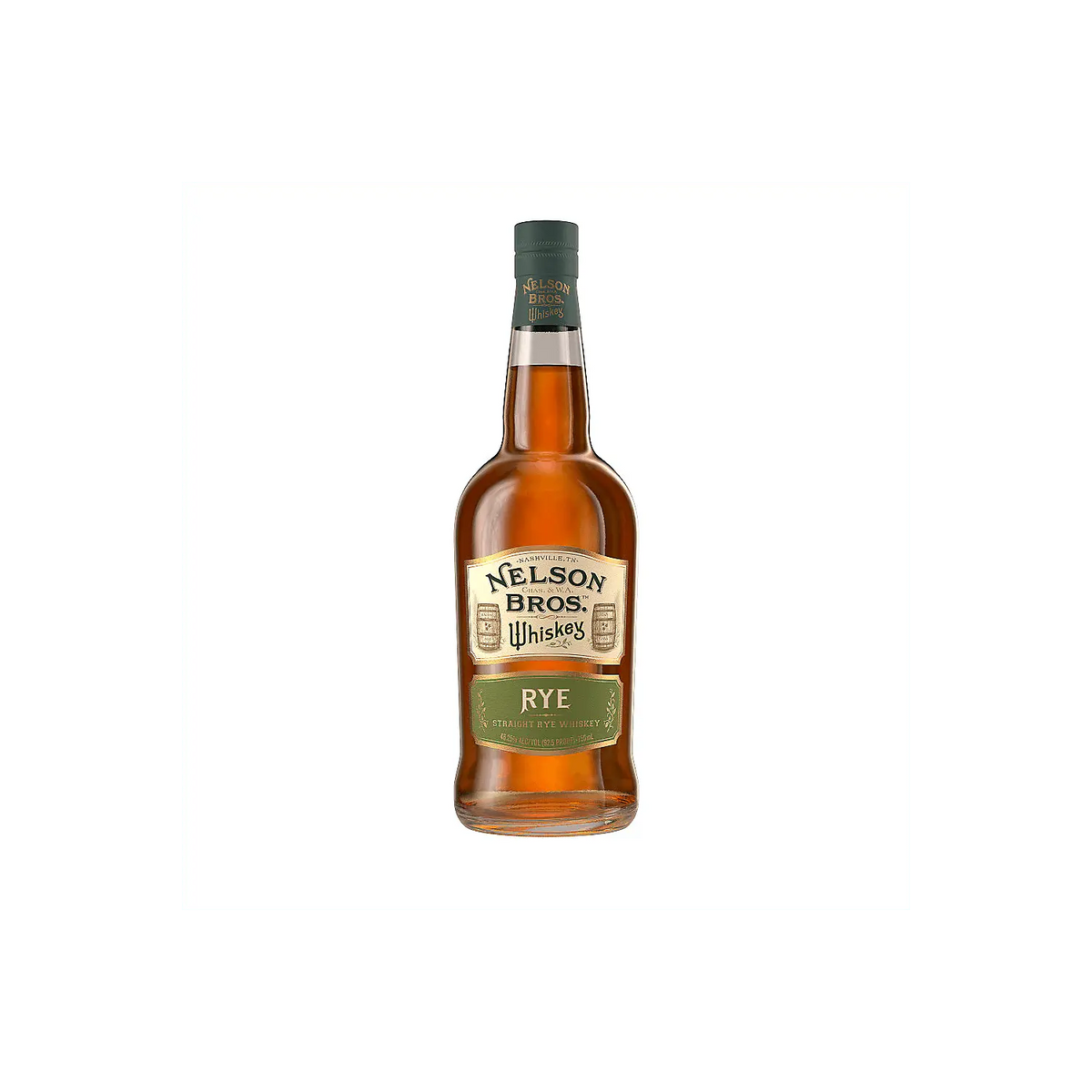 Nelson Bros Straight Rye Whiskey 92.5 750ml Nelson Bros