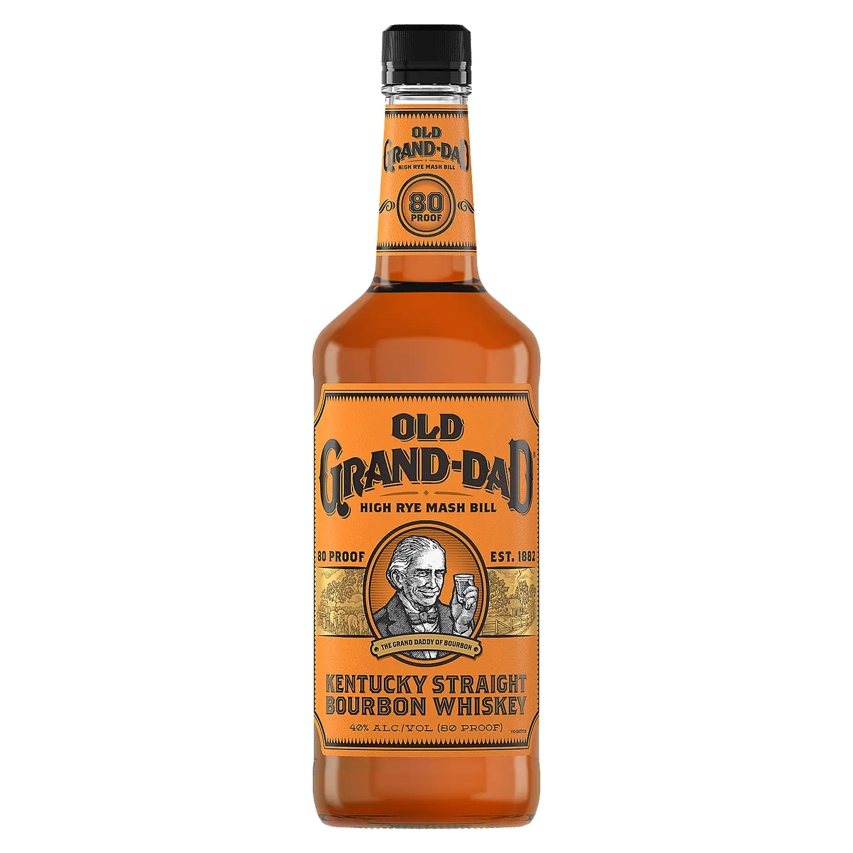 Old Grand Dad Straight Bourbon 80 750ml Old Grand-Dad