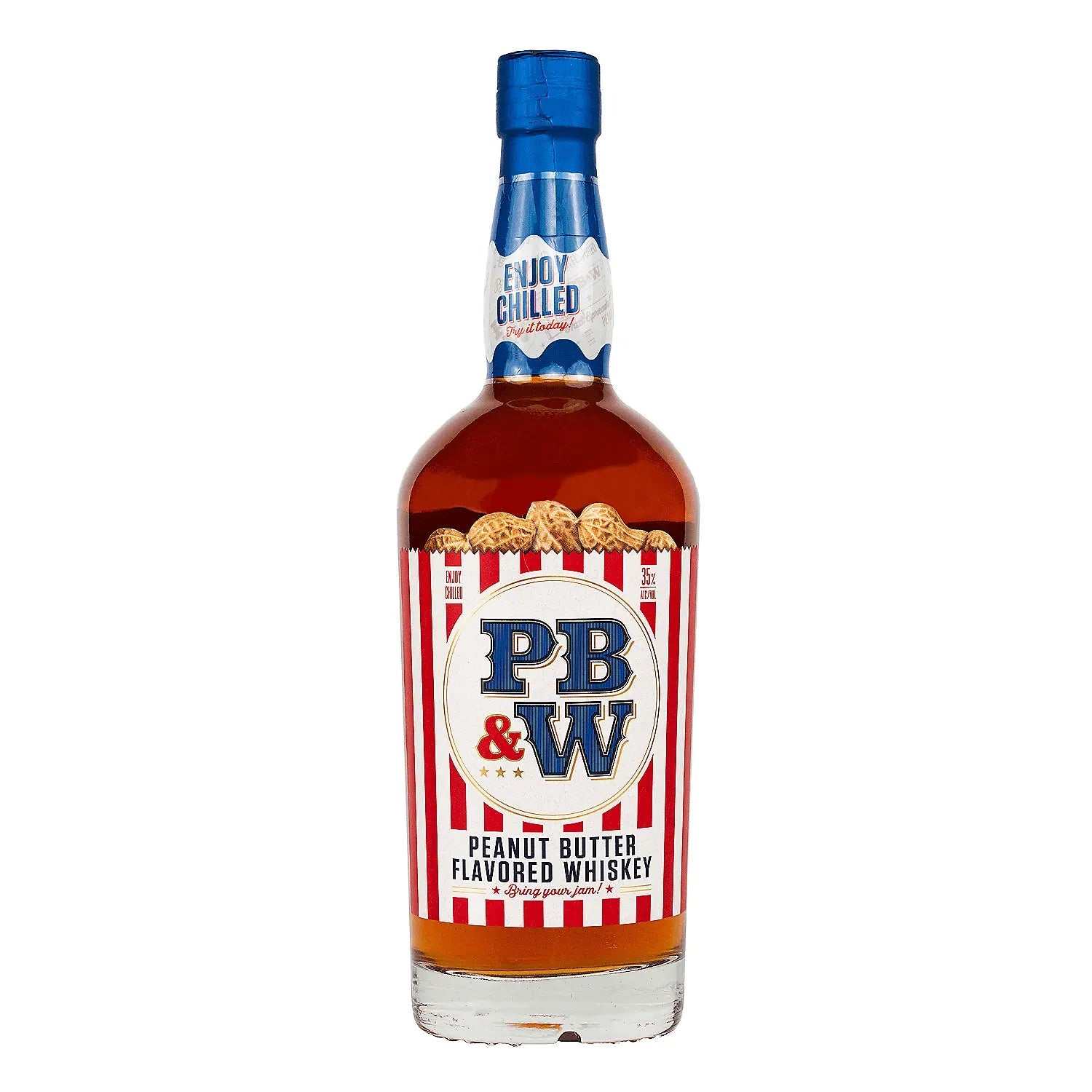 Pb&W Peanut Butter Flavored Whiskey 70 750ml Pb&W
