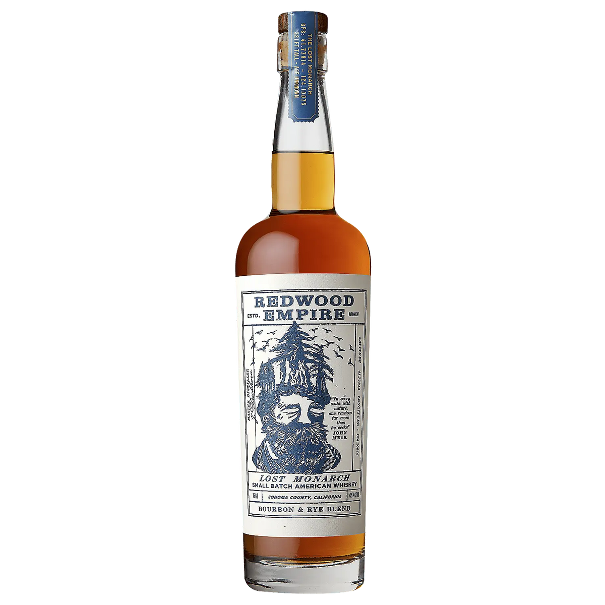 Redwood Empire Blended American Whiskey Lost Monarch 90 750ml Redwood Empire