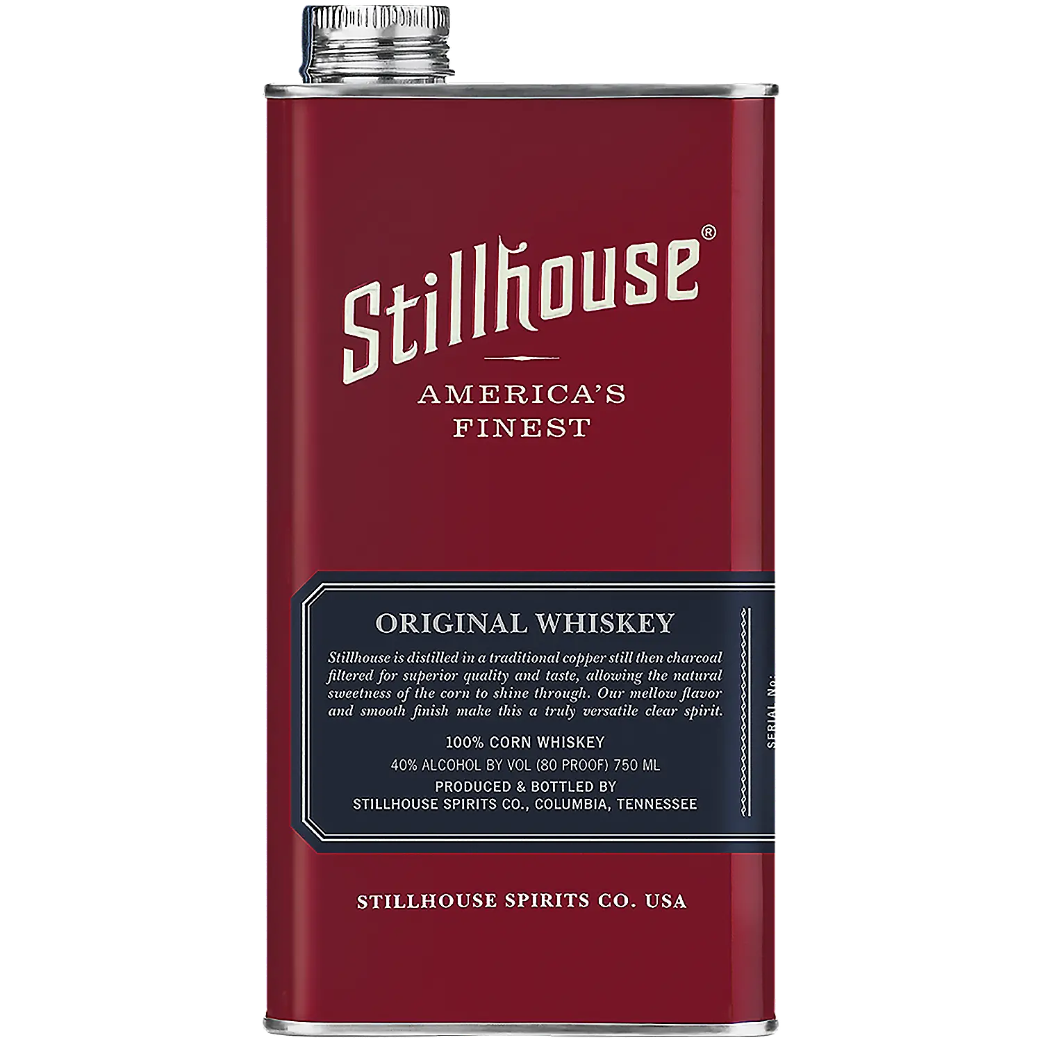 Stillhouse Original Whiskey 80 750ml.