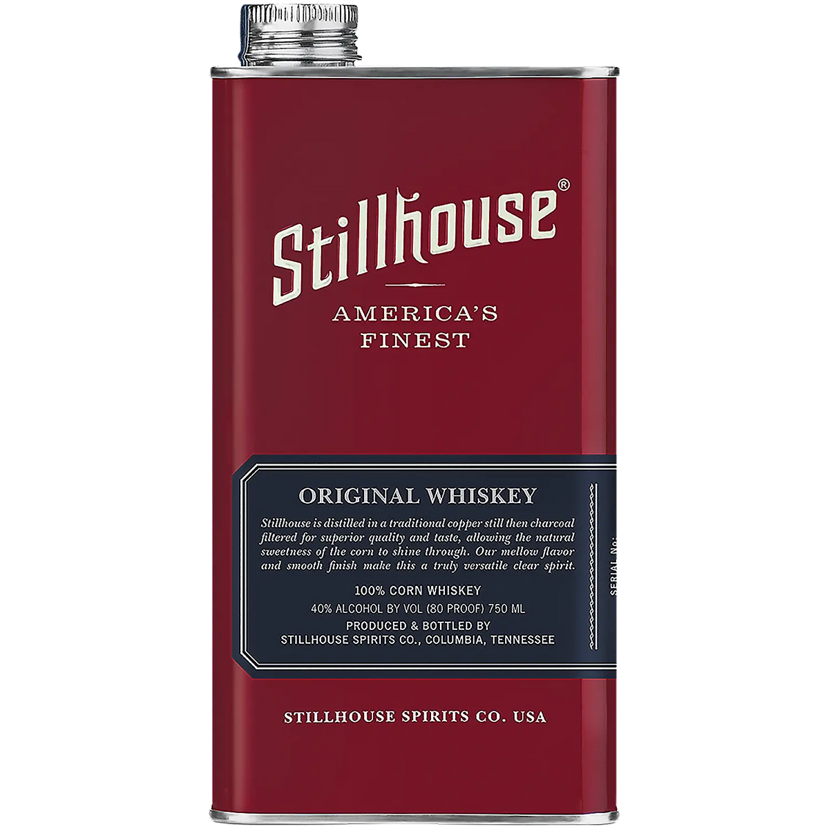 Stillhouse Original Whiskey 80 750ml.