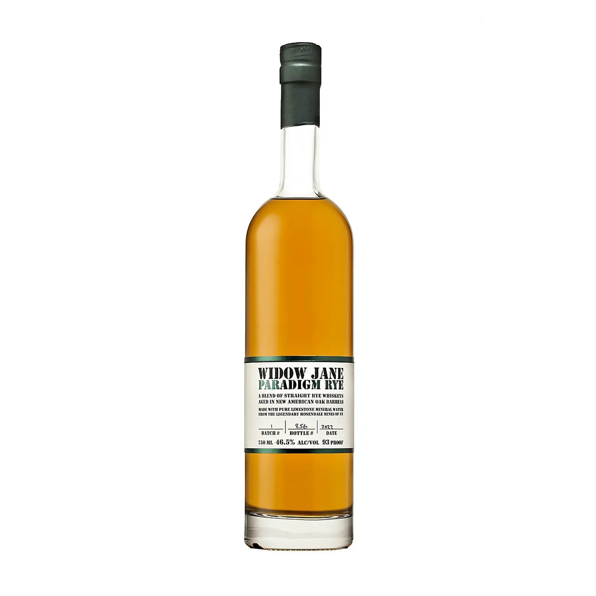 Widow Jane Rye Whiskey Paradigm 93 750ml Widow Jane