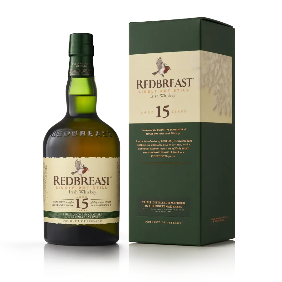 Redbreast 15 Year Old Irish Whiskey 750ml