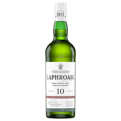 Laphroaig 10 Year Old Sherry Oak Finish Single Malt Scotch Whisky 750ml