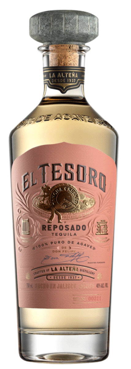 El Tesoro Reposado Tequila 750ml