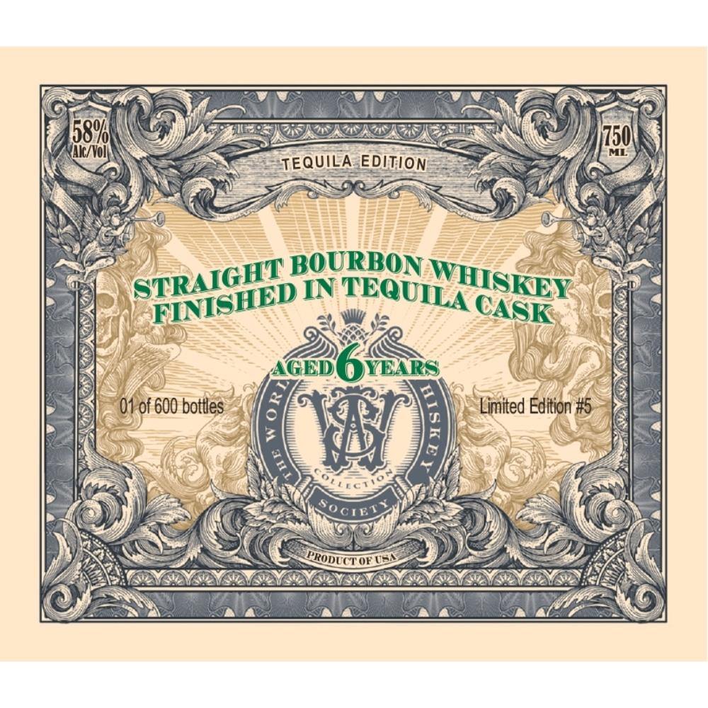 World Whiskey Society 6 Years Straight Bourbon Whiskey Finished In Tequila Cask 750ml